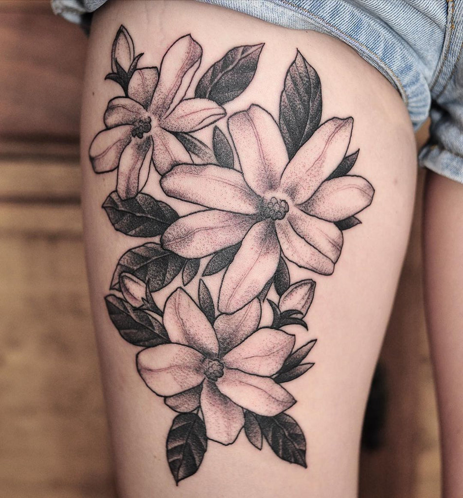 Sampaguita flowers/flower of the Philippines Tattoo - Pablo Morte – Vic Market Tattoo